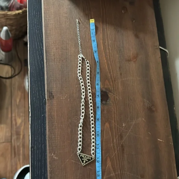 Authentic Prada tag converted to necklace - Picture 3 of 3